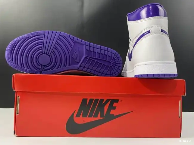 Rep TBK AIR HIGH JORDAN COURT 1 PURPLE RETRO CD0461-151 0617